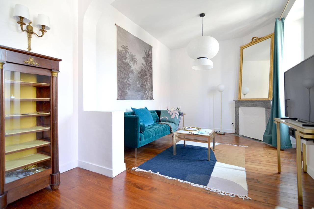 Gambetta Stylish 2 Bedrooms Apartment - Between Beach & Fresh Market Biarritz Exterior foto
